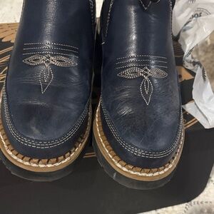 Georgia Boot Dark Leather Footwear